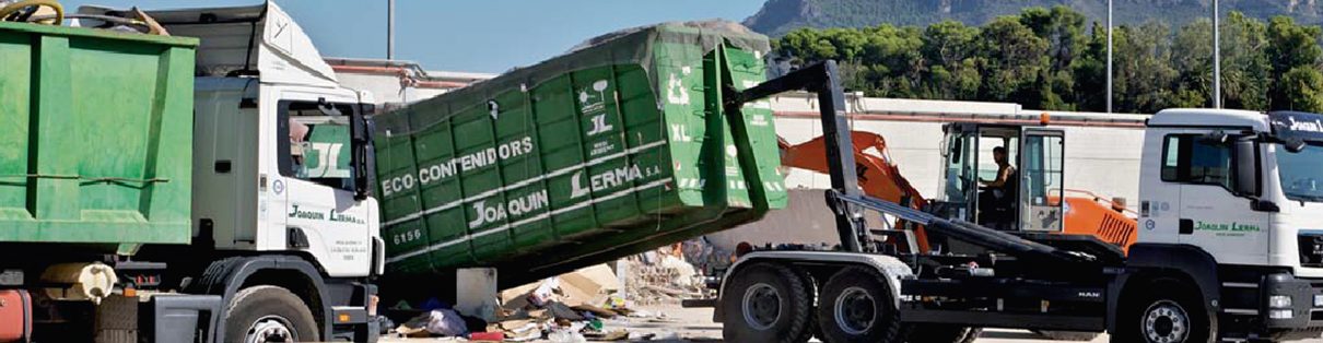 contenedores escombros